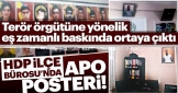 HDP İlçe Bürosu’nda Apo'nun köşesi !
